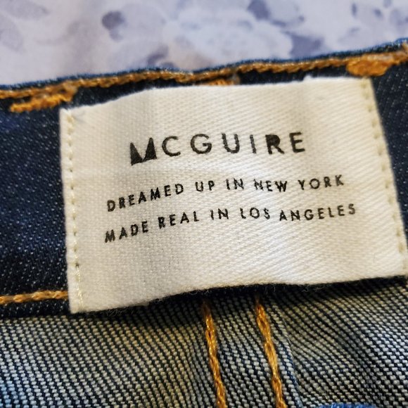 McGuire Marjorelle Super Flare Denim Jeans Sz30/12 - Picture 2 of 3